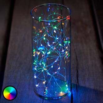 Sirius LED lichtketting Knirke multi, RGB, 40-lichts. meerkleurig, zilver