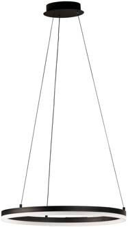 Sirko LED hanglamp, zwart/wit, metaal, CCT, dimbaar zwart, wit