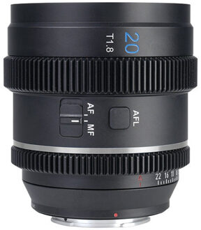 Sirui 20mm T1.8 1.33X S35 Anamorphic Lens Neutral Flare Fuji X Mount