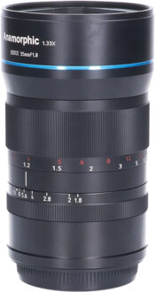 Sirui Tweedehands Sirui 35mm f/1.8 Anamorphic 1.33x (RF-Mount) CM2886