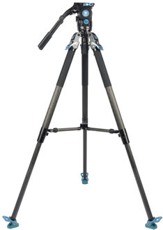 Sirui Video Tripod SVT75 Pro + SVH15 Fluid Head CM6301