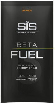 SIS Beta Fuel 80 Sinaasappel Sachet 82 g zwart - ONE-SIZE