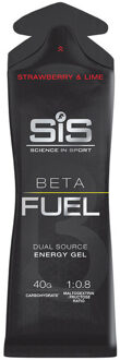 SIS Beta Fuel Aardbei & Limoen Gel 60ml zilver - 60-ML