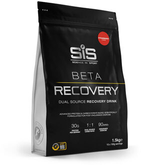 SIS Beta Fuel Recovery Aardbei 1.5kg zwart