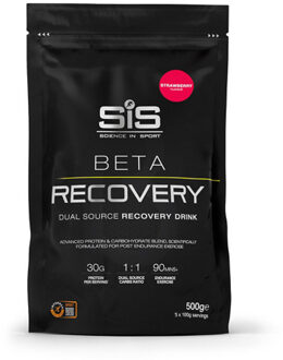 SIS Beta Fuel Recovery Aardbei 500g zwart - 500GR