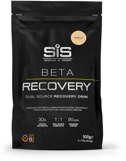 SIS Beta Fuel Recovery Vanille 500g zwart - 500GR