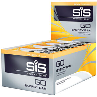 SIS Go Energie Reep Banaan Fudge 40g zilver - 40-G