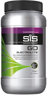 SIS Go Energy + Electrolyte Blauwe Bes 500g zilver - 500-G