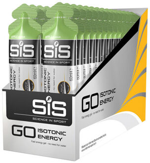 SIS Go Isotonic Energy Gel Appel 60ml 30x zilver - 60-ML
