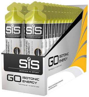 SIS Go Isotonic Energy Gel Citroen&Limoen 60ml 30x zilver - 60-ML