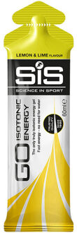 SIS Go Isotonic Energy Gel Citroen&Limoen 60ml zilver - 60-ML