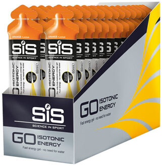 SIS Go Isotonic Energy Gel Sinaasappel 60ml 30x zilver - 60-ML