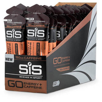 SIS Go + Caffeine Energy Gel Dubbel Espresso 30x zilver - 60-ML