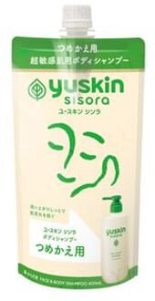 Sisora Face & Body Shampoo For Sensitive Skin Refill 400ml