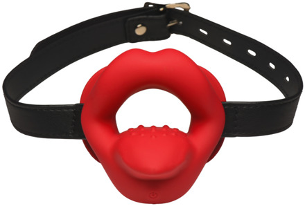 Sissy - Vibrerende Mondknevel - Rood - Sissy - Vibrerende Mondknevel - Rood