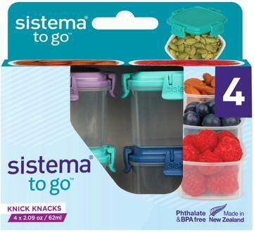 Sistema Keukengerei Sistema Knick Knack 62 ml 4 st