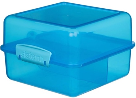 Sistema Keukengerei Sistema Lunch Cube 1,4 L Blue 1 st