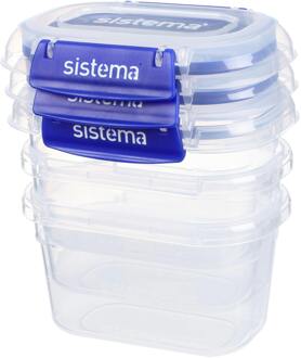 Sistema Keukengerei Sistema Rectangle Klip It Plus 400 ml 3 st