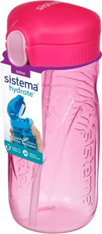 Sistema Keukengerei Sistema Tritan Quick Flip Bottle Pink 520 ml 1 st