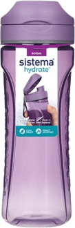 Sistema Keukengerei Sistema Tritan Swift Bottle 600 ml Purple 1 st