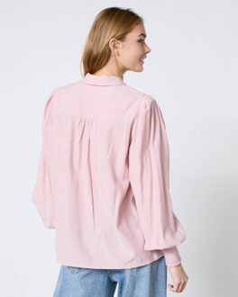 Sisters Point Blouse lange mouw 15513 viada-sh Roze - XL