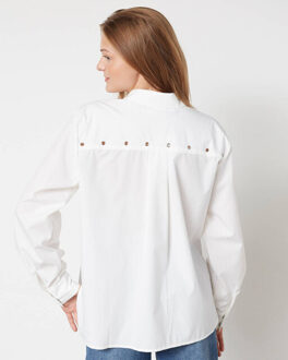 Sisters Point Blouse lange mouw 19173 viter-sh Wit