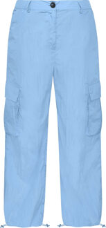 Sisters Point Eiva parachute pants lt blue Blauw - XL
