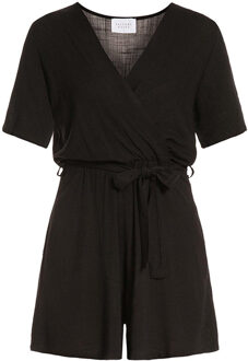 Sisters Point Gasy Playsuit Zwart - L