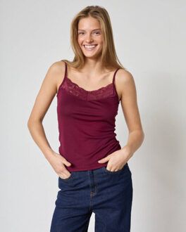 Sisters Point Top lange mouw 18134 vumi-st2 Bordeaux