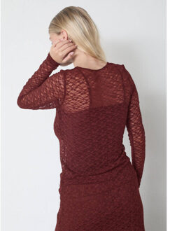 Sisters Point Top lange mouw 19551 gimas-ls Bordeaux - S