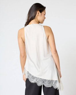 Sisters Point Top zonder mouw 19667 viol-ta Ecru - L