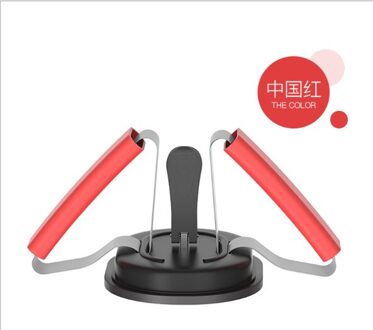 Sit Ups Assistent Apparaat Fitness Spier Training Inklapbare Draagbare Assist Home Gym Fitness Apparatuur Sit-Ups Gratis Masker china rood