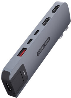 Sitecom 6-in-2 MacBook Pro Multiport Hub Dockingstation