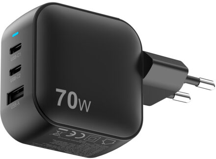 Sitecom 70W GaN Power Delivery Wall Charger Oplader