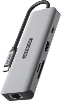 Sitecom 8-in-1 USB-C Power Delivery Multiport Dockingstation