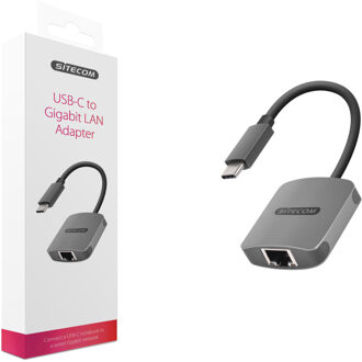 Sitecom CN-376 USB-C naar Gigabit LAN-adapter