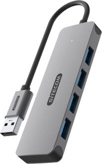 Sitecom USB-A naar 4x USB-A Hub USB-hub