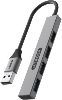 Sitecom USB-A naar 4x USB-A Nano USB-hub