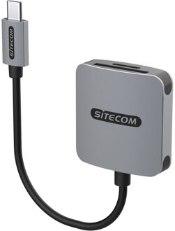 Sitecom USB-C Card Reader UHS-I (104MB/s) Kaartlezer
