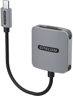 Sitecom USB-C kaartlezer UHS-I (104MB/s) Kaartlezer