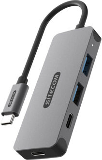 Sitecom USB-C naar 2x USB-A + 2x USB-C Hub USB-hub