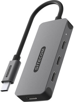 Sitecom USB-C naar 4x USB-C 10 Gbps Hub USB-hub