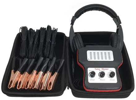 Six-channel Automotive Noise Electronic Finder Car Engine Chassis Gearbox Abnormal Sound Detector Auto Testing Tool