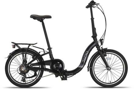 Six Vouwfiets Zwart
