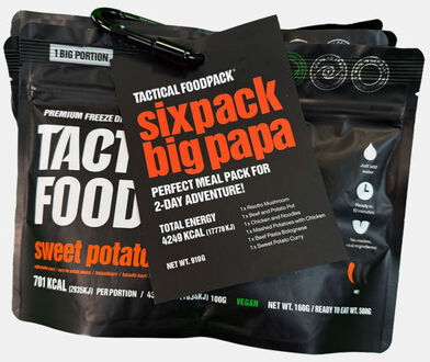 Sixpack Big Papa Maaltijd Assortiment - One size