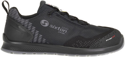 Sixton Auckland Sneaker Werkschoenen Zwart Laag S3