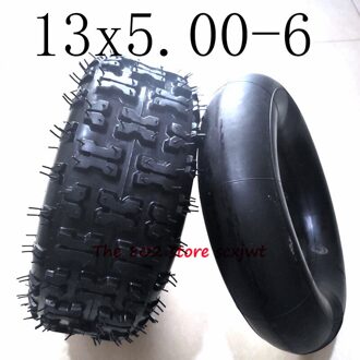 Size 13x5. 00-6 band Binnenste en Buitenste Banden 13*5.00-6 Band Karting Elektrische Scooter Agrarische Sneeuw Veegmachine golf Onderdelen binnen- en buitenband