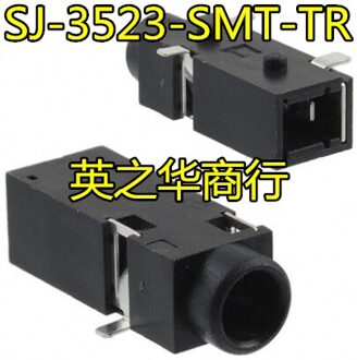 SJ-3523-SMT-TR 3.5 Mm Stereo Audio Jack Aansluiting Socket Spelen 3 Voeten