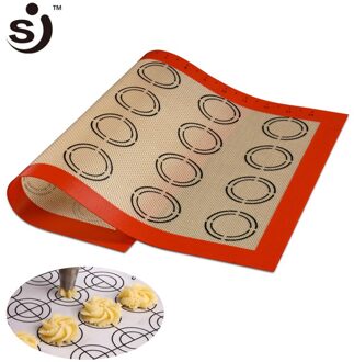 SJ 42*29.5 cm Bakken Mat Non-stick Siliconen Pad Vel Bakvormen pastry Gereedschap Rolling Deeg Mat voor cake Cookie Macaron slipat Kit