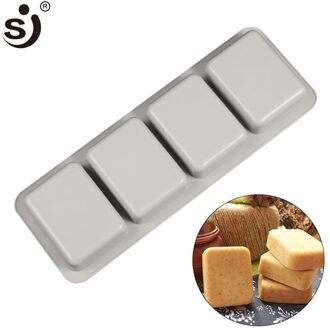 Sj Diy Zeep Mallen Siliconen Mal 27.7*10*2.3 Cm Rechthoek Mallen Voor Zeep Natuurlijke Handwerk Voor Thuis Te Vormen